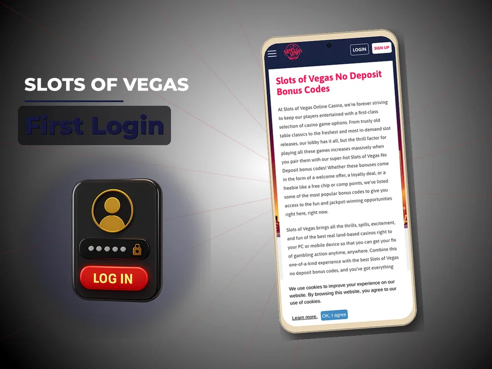 Slots of Vegas - First Login