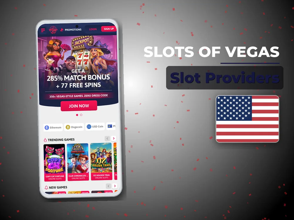 Slots of Vegas - Slot Providers