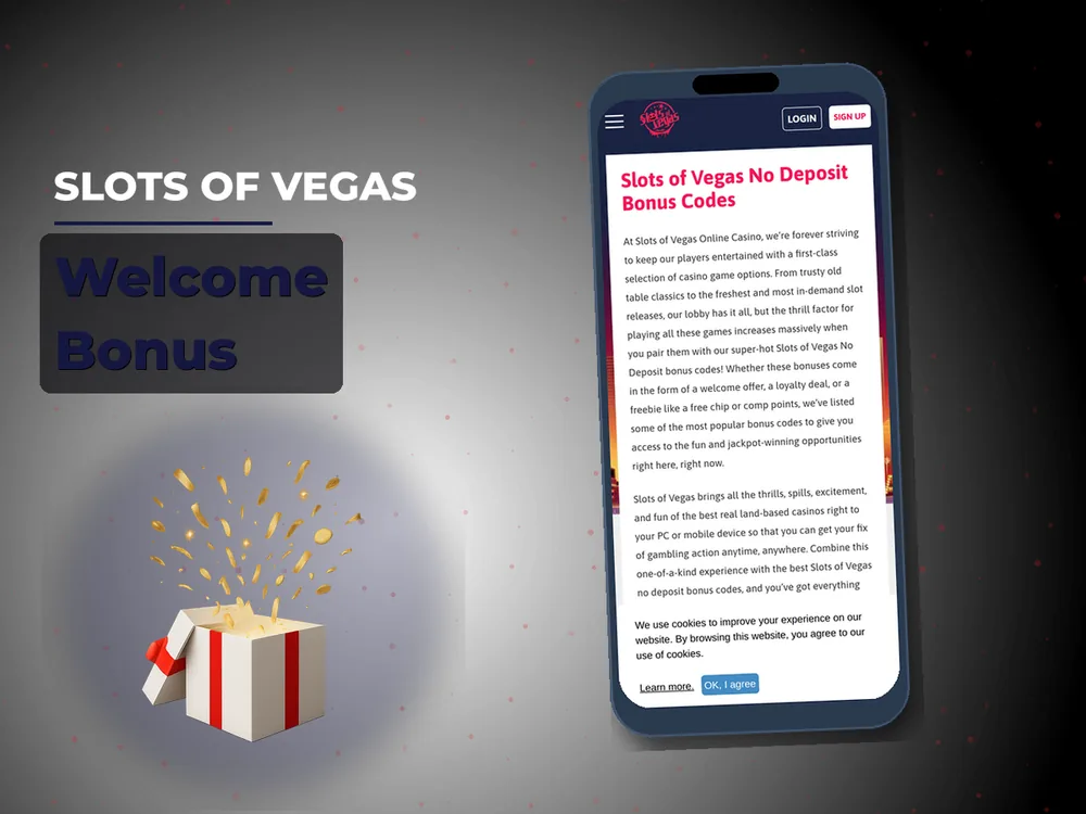 Slots of Vegas - Welcome Bonus