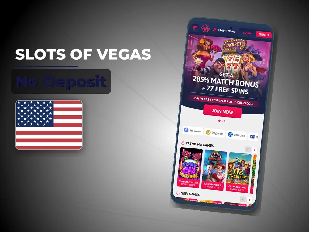 Slots of Vegas - No Deposit
